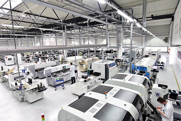 Robotics and other automation for the production of micro-electronics Image of use of robotics and other automation for the production of micro-electronics