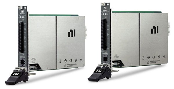 60 V DC (left) or 10 V DC (right) PXI PPS bundles Image of 60 V DC (left) or 10 V DC (right) PXI PPS bundles