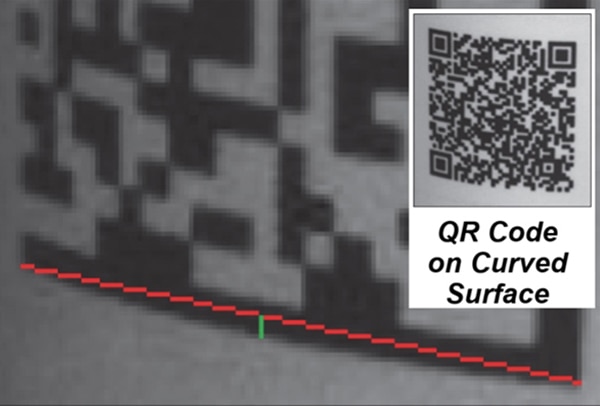 Curved 2D image processing algorithm Image of curved 2D image processing algorithm