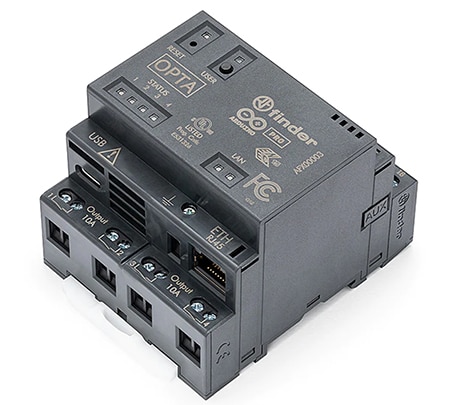 Opta Lite Arduino micro PLC Opta Lite Arduino 微型 PLC 的圖片