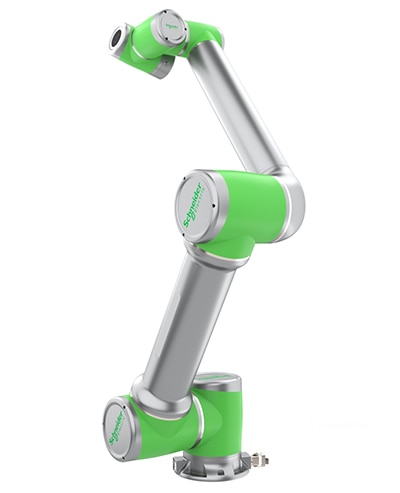 Schneider Electric cobot arm Image d'un bras de cobot de Schneider Electric
