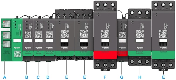Schneider Electric TPRBCEIP bus coupler (click to enlarge) Image of Schneider Electric TPRBCEIP bus coupler (click to enlarge)