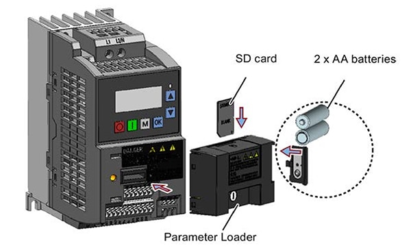 Optional parameter loader Image du chargeur de paramètres en option