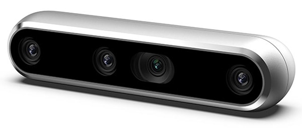 Module includes stereo depth cameras Image of module includes stereo depth cameras