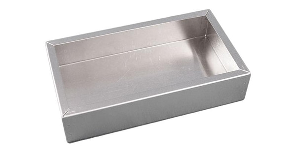 Hammond 1444 series folded aluminum chassis תמונה של מארז אלומיניום מקופל מסדרת Hammond 1444