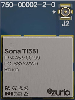 Ezurio Sona TI351 453-00199R module Image du module Sona TI351 453-00199R d'Ezurio