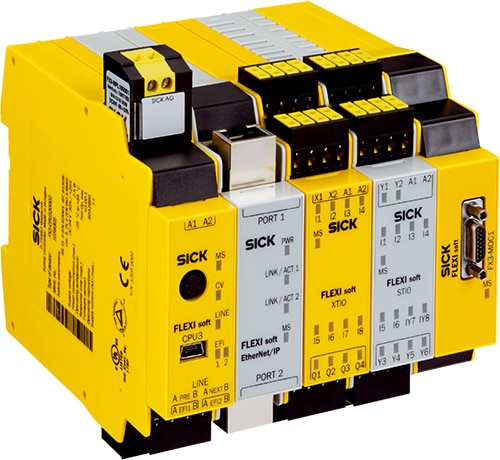SICK Flexi Soft safety controller Image of SICK Flexi Soft safety controller