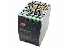 DDR-480 Series 480 W DIN Rail DC/DC Converter - MEAN WELL