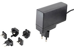 Image of SL POWER / Advanced Energy SLE24 Series 24 W Medical/ITE Wall-Mount Adapters