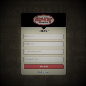 Registration at DigiKey