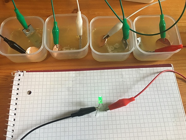 Let’s Make a Battery - Experiment 5