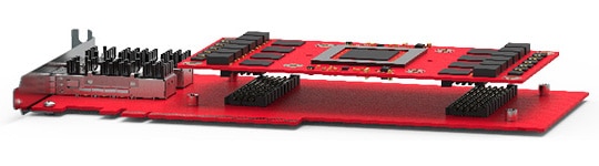 OCP Compute Accelerator Form Factor, Side View