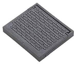 Mirror Mezz Connector’s Ball-Grid Array