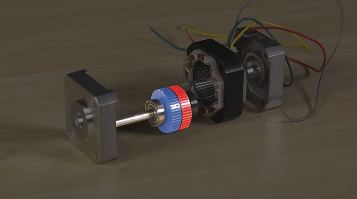 The Basics of Stepper Motors