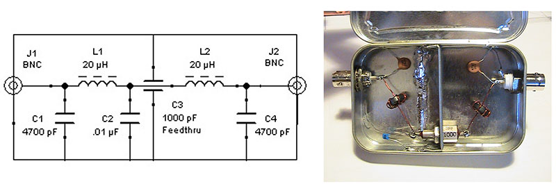RF lumped element filter