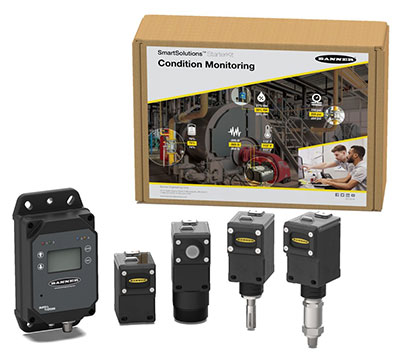 An example of one of Banner Engineering’s SmartSolutions starter kits