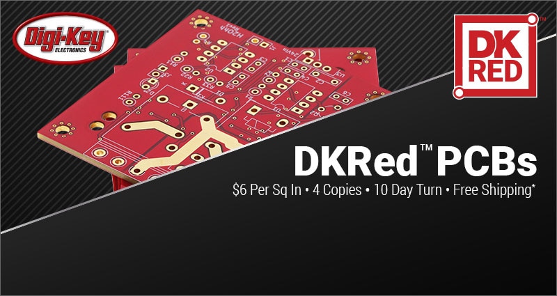DKRed - An Inexpensive, Quality Extension of Digi-Key's PCB Builder Image of DKRed - An Inexpensive, Quality Extension of Digi-Key's PCB Builder