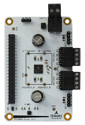 Trinamic Motion Control GmbH's TMC5041 dual controller/driver