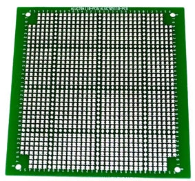 A typical printed circuit prototype board