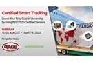 Image of Webinar - Certified Smart Tracking with ISO 17025 Certified Sensors