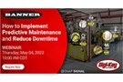 Image of Webinar - How to Implement Predictive Maintenance and Reduce Downtime