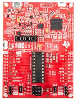 Texas Instruments' functional block diagram of the MSP430G2553IPW20