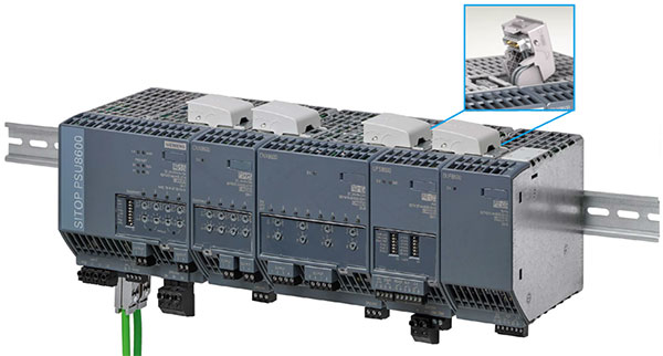 Siemens SITOP PSU8600 base power supply with expansion and supplementary modules