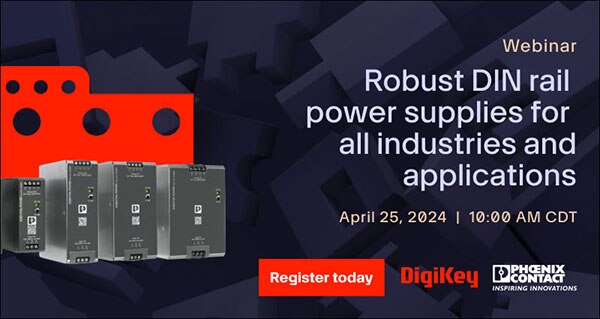 Webinar - Robust DIN Rail Power Supplies from Phoenix Contact