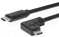Coolgear’s angled connector USB-C cable