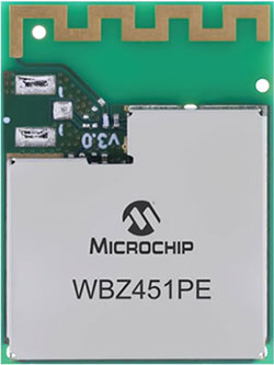 Microchip Technology's WBC451PE-1 module