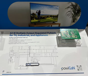 Power Integrations efficient power conversion display