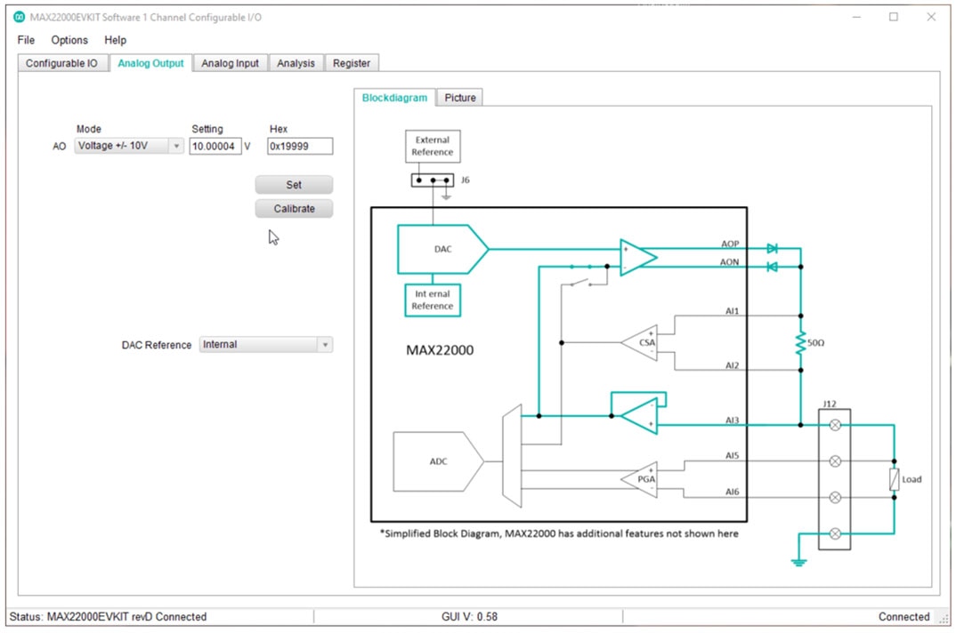 Design Ideas for Software-Configurable Analog I/O
