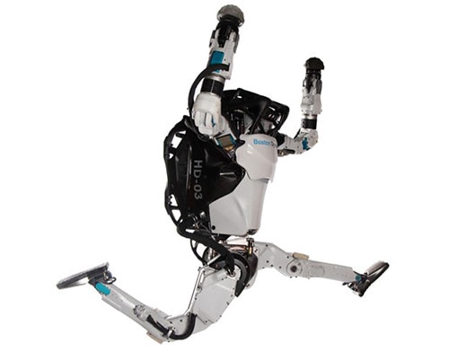 Atlas Robot from Boston Dynamics Doing Parkour