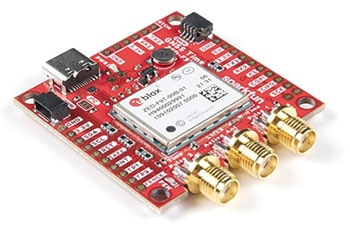Sparkfun ZED-F9T GNSS Timing breakout board