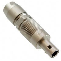 Silver male pin plug Connector Plug STR 50 OHM Solder