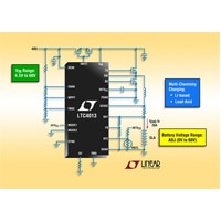 Analog Devices LTC4013 60V Synchronous Buck Multi-Chemistry Battery Charger Controller Image of Analog Devices LTC4013 60V Synchronous Buck Multi-Chemistry Battery Charger Controller