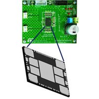 PCB board with powerStep microcontroller implemented powerSTEP