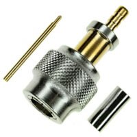 Snap Lock - CONN SMA PLUG STR 50 OHM SOLDER SNAP LOCK SMA