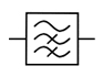 High Pass Filter schematic symbol Image of High Pass Filter schematic symbol