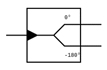 RF Splitter schematic symbol Image of RF Splitter schematic symbol