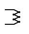 Thermopile schematic symbol Abbildung des Schaltsymbols einer Thermosäule