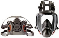 3M™'s Half and Full Face Reusable Particulate Respirators Image of 3M™'s Half and Full Face Reusable Particulate Respirators