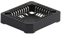 3M PLCC Dip Chip Carrier Sockets 8400 Series Image of 3M PLCC Dip Chip Carrier Sockets 8400 Series