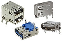 ASSMANN WSW Components' USB Connectors Image of ASSMANN WSW Components' USB Connectors