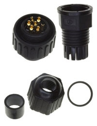 ASSMANN WSW Components' Waterproof Power Connector Series Image of ASSMANN WSW Components' Waterproof Power Connector Series