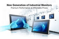 Advantech's FPM-200/200W and FPM-100W Series Semi-Industrial Monitors Advantech 的 FPM-200/200W 和 FPM-100W 系列半工業顯示器的圖片