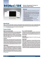 DAQNavi/SDK-Leitfaden Cover des DAQNavi/SDK-Leitfadens