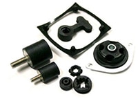 Aearo Technologies' ISOLOSS™ SL Series Elastomers Image des matériaux élastomères série ISOLOSS™ SL d'Aearo Technologies
