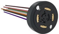 Amphenol Communications Solutions' ANSI C136-41 FLA Series Dimming Receptacles Amphenol Communications Solutions 的 ANSI C136-41 FLA 系列調光插座圖片
