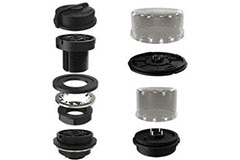Amphenol Communications Solutions' FLS Series Outdoor Lighting Receptacles  FLS 系列